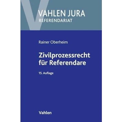Abbildung von Zivilprozessrecht für Referendare (Vahlen Jura/Referendariat)