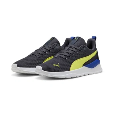 Abbildung von Puma Anzarun LITE JR Unisex Laufschuh Straße für Kinder, Größe: 37.5, Galactic gray/lemon sherbert/black Schuhe