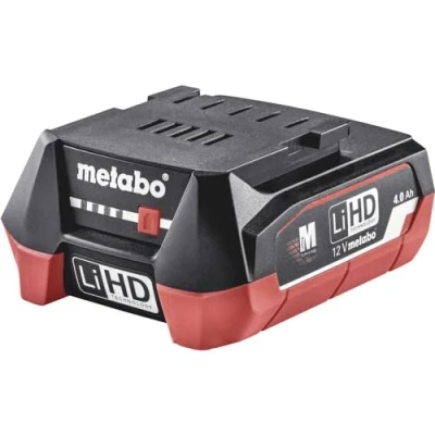 Abbildung von Metabo 625349000, Akku, 4 Ah, 12 V, Metabo, Schwarz, Rot