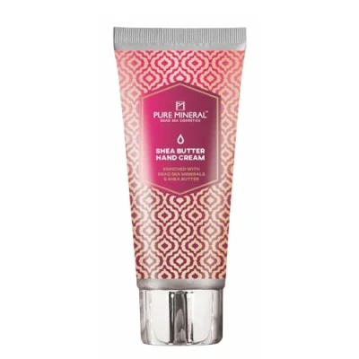 Abbildung von Pure Mineral Revitalisierende Handcreme mit Sheabutter Totes Meer Mineralien, pflegend, intensiv feuchtigkeitsspendend Ohne Silikone, Sulfate, Parabene 50ml