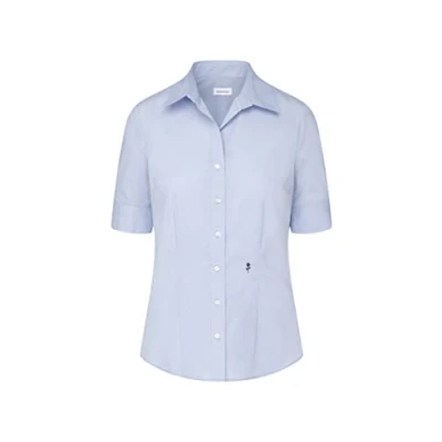 Abbildung von Seidensticker Hemdbluse, Damen, Größe: 32, Blue
