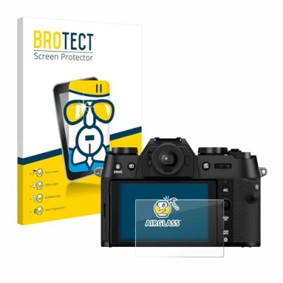 Abbildung von BROTECT Schutzglas für Fujifilm X T50 Schutzfolie Panzer Folie Glas [Extrem Kratzfest 9H, Anti Fingerprint, Ultra Transparent]