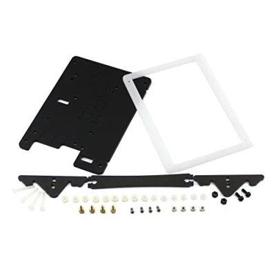 Abbildung von Waveshare Bicolor(White&amp;Black) Bracket Case for 5inch HDMI LCD Combines The Touch Screen and Pi into an All in one device …