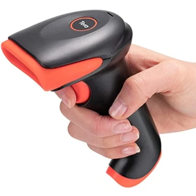 Abbildung von Tera Barcode Scanner 2D 1D 3in1 Barcodescanner Wireless Kabellos 2.4 GHz/Bluetooth/USB Kabel Barcodelesegerät, HW0002 O