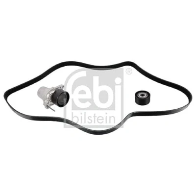 Abbildung von FEBI BILSTEIN 183555 Keilrippenriemensatz RENAULT: SCENIC 3, MEGANE 3 Grandtour, GRAND NISSAN: Qashqai / Qashqai+2 I, 2, X Trail