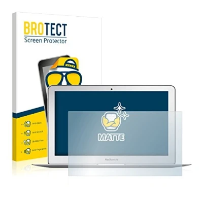 Abbildung von BROTECT Entspiegelungs Schutzfolie für Apple MacBook Air 11&quot; (Anfang 2015) (2 Stück) Matte Displayschutz Folie, Anti Reflex, Fingerprint