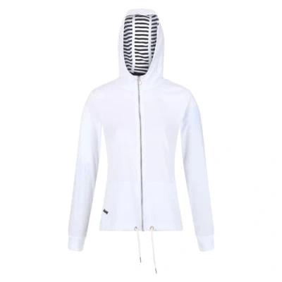 Abbildung von Regatta Bayarma Damen Kapuzenpullover, Frottee, Weiß, Größe 40