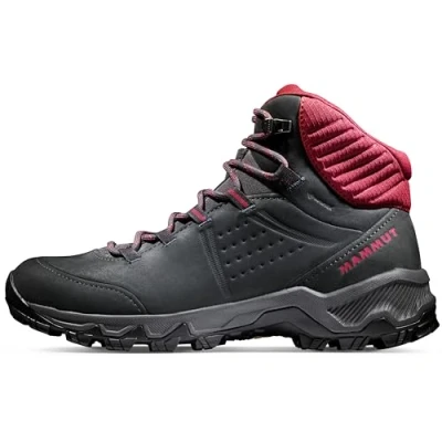 Abbildung von Mammut NOVA IV MID GTX Hikingschuh, Damen, Größe: 36 2/3, Black/blood red Schuhe