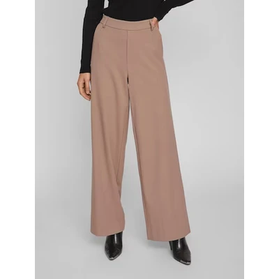 Abbildung von VILA Vivarone HW WIDE NOOS Stoffhose, Damen, Größe: 34, Brown lentil