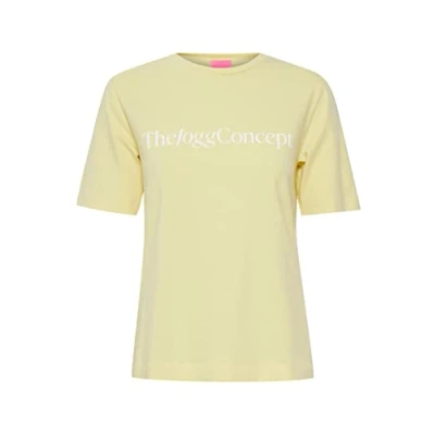Abbildung von Thejoggconcept Jcsimona LOGO Tshirt print, Damen, Größe: Medium, Lemon meringueyellow