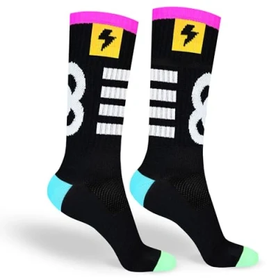 Abbildung von Sport Socken für Männer und Frauen Ideale Laufen, Basketball, Radfahren Padel Inshock Barcelona