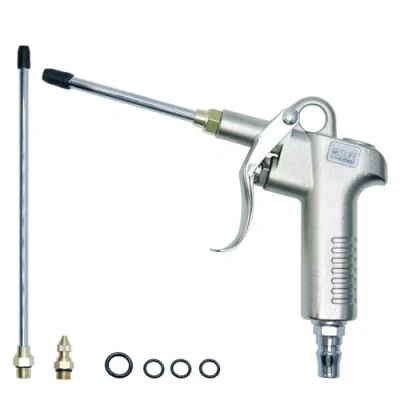 Abbildung von CCLIFE Druckluftpistole Luftblaspistole 1/4&quot; Druckluft Ausblaspistole Hochdruck Ausblaspistolen Pneumatische Luftkompressor Reinigungswerkzeug für industrielle Reinigungsprozesse mit 3 Düsen 10 bar