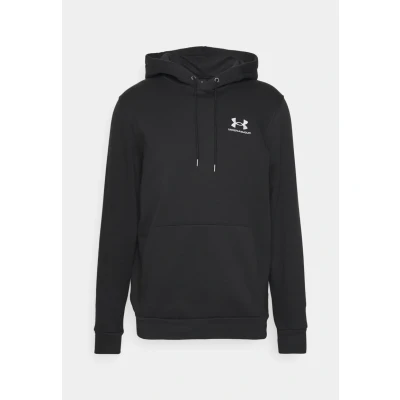Abbildung von Under Armour Essential Kapuzenpullover, Herren, Größe: XS, Black/white