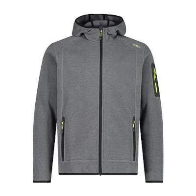 Abbildung von CMP Herrenjacke mit fester Kapuze, Anthrazit Säure, 58