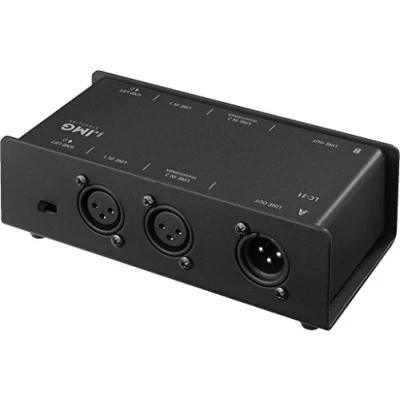 Abbildung von IMG STAGELINE LC 31 2 Kanal fach Line Combiner schwarz, 25.1670