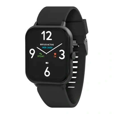 Abbildung von Reflex Active Series 17 Smartwatch, 4,6 cm, IP67, schwarzes Armband