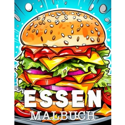 Abbildung von Essen Malbuch: Schöne Bilder zum Ausmalen und Entspannen