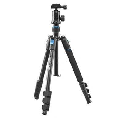 Abbildung von Cullmann Rondo 430TM RB6.5 Reisestativ mit Kugelkopf, Tragkraft 3kg, Packmaß 39cm, Auszugshöhe 135cm