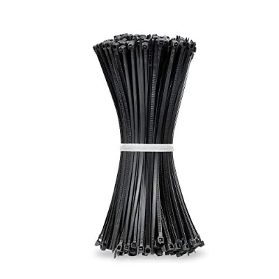 Abbildung von Beshine Kabelbinder 200mm x 3.6mm 500 Stück, Nylon, UV Beständig Schwarz