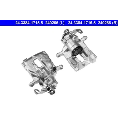 Abbildung von ATE 24.3384 1715.5 Bremssattel ohne Halter VOLKSWAGEN: Transporter 4 Bus, Kastenwagen, Pritsche / Fahrgestell