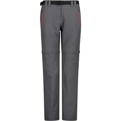 Abbildung von CMP Stretch Zipp Off Hose für Damen, Grau Campari, D44