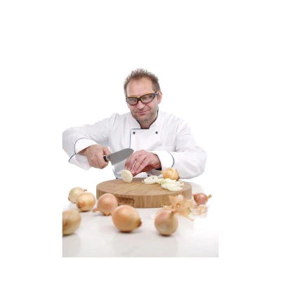 Abbildung von HENDI Schutzbrille für Brillenträger zum Zwiebelschneiden 15 x 16 4,5 cm, Zwiebel