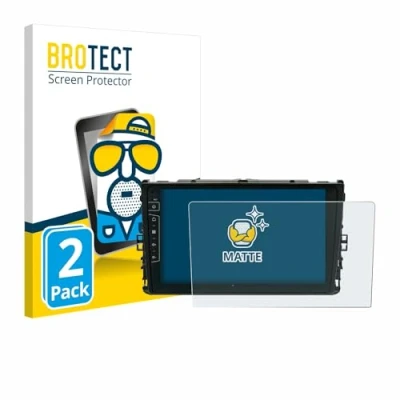 Abbildung von BROTECT Entspiegelungs Schutzfolie für Dynavin D9 T6 (2 Stück) Matte Displayschutz Folie, Anti Reflex, Fingerprint