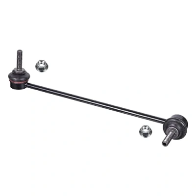 Abbildung von FEBI BILSTEIN 104618 Koppelstange Vorderachse rechts 299 M10 x 1,5 mit selbstsichernder Mutter, ohne Kegelzapfen Stahl PORSCHE: 911 Coupe, Cabrio