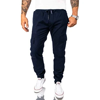 Abbildung von Rock Creek Cargohose Herren Caroghose mit Taschen RC 2082