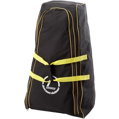 Abbildung von Longridge Luxus Trolley Aufbewahrungstasche schwarz/gelb