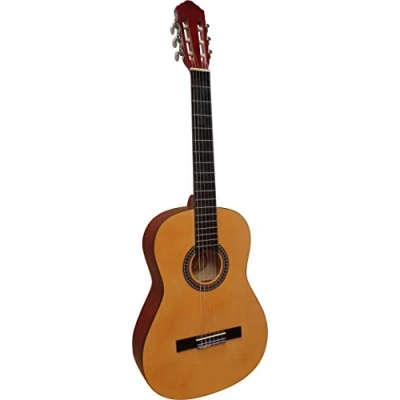 Abbildung von 4/4 GITARRE KONZERTGITARRE CLASSIC NATUR DECKE LINDENHOLZ ENDKNOPF INSTRUMENT C22