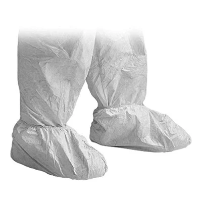 Abbildung von DuPont Tyvek 500 Überschuhe 20 Stk. zur Ergänzung von Schutzkleidung PSA Kategorie Weiß Einheitsgröße