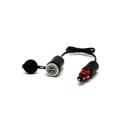 Abbildung von Cliff Top Din USB Ladegerät Adapter 36W PD C und QC 3.0 Motorrad Austauschbares für Zigarettensteckdosen