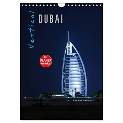 Abbildung von Vertical Dubai 2025 (Wandkalender DIN A4 hoch), CALVENDO Monatskalender