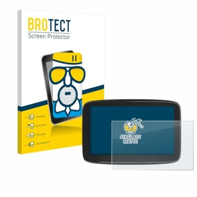 Abbildung von BROTECT Entspiegelungs Schutzglas für TomTom GO Classic 6&quot; Schutz Folie Panzerfolie Glas Matt [Extrem Kratzfest 9H, Anti Reflex]