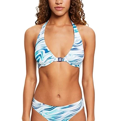 Abbildung von Esprit UND Wellenprint Bikinitop ink, Damen, Größe: 38xC, Ink