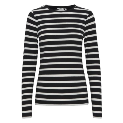 Abbildung von b.young Bypamila Langarmshirt, Damen, Größe: XXL, Off white mix