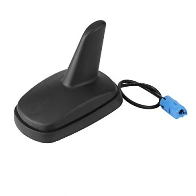 Abbildung von KIMISS 20cm Universal Shark Haiflosse Autoantenne Dachantenne AM FM Radio Antenne