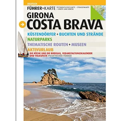 Abbildung von Costa Brava, führer + karte: Girona (Guia &amp; Mapa)