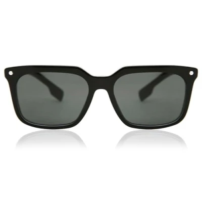 Abbildung von Burberry Herren BE4337 CARNABY 379887 Gläser SONNENBRILLEN Acetat Schwarz Grau Quadratisch Normal