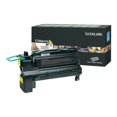 Abbildung von Lexmark C792A1YG Gelb Toner