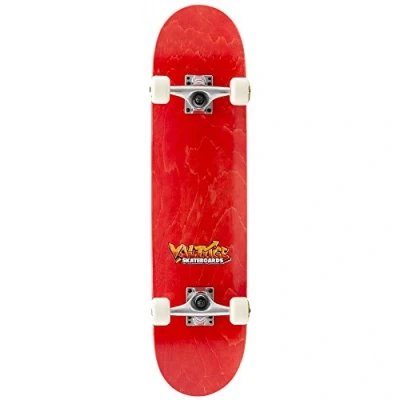 Abbildung von Voltage Graffiti Logo Red Skateboard