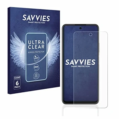 Abbildung von Savvies 6 Stück Schutzfolie für Huawei P smart 2021 Displayschutz Folie Ultra Transparent