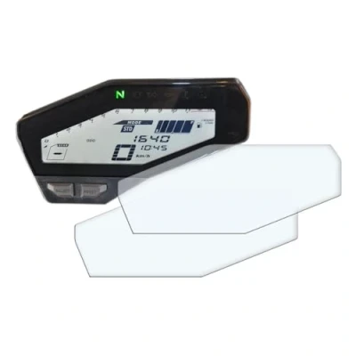 Abbildung von Speedo Angels Displayschutzfolie Tachoschutzfolie Screen Protector kompatibel mit YAMAHA MT 09 / FZ Packung 2 Stück: 1 x Ultra Clear &amp; Anti Glare