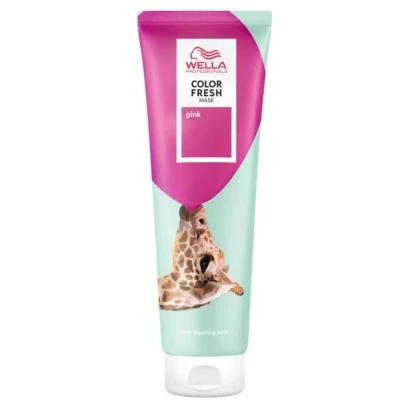 Abbildung von Wella Color Fresh Mask Pink Farbauffrischende Haarmaske, Haartönung &amp; Haar Glossing von Haarfarbe 150 ml
