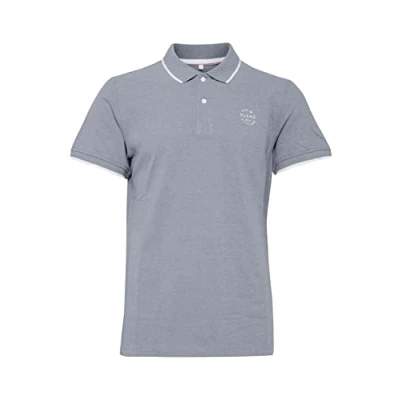 Abbildung von Blend Herren 20708180 Poloshirt, Blau (Denim Blue 74646), XX Large