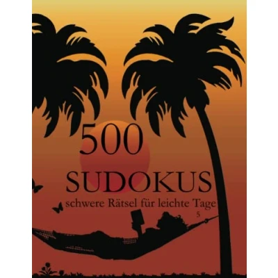 Abbildung von 500 Sudokus schwere Rätsel für leichte Tage 5