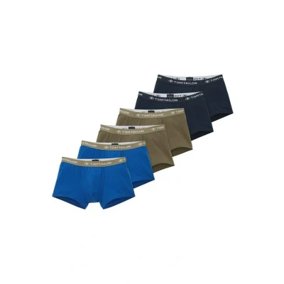Abbildung von TOM Tailor HIP IM 6ER PACK Panties, Herren, Größe: Large, Blue medium multicolor