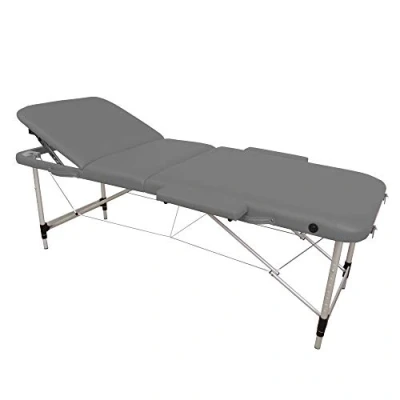 Abbildung von Teqler T 129852gr Mobile Untersuchungsliege, grau