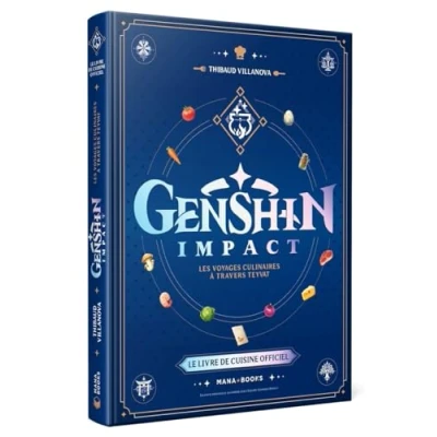 Abbildung von Le livre de cuisine officiel Genshin Impact: Les voyages culinaires à travers Teyvat